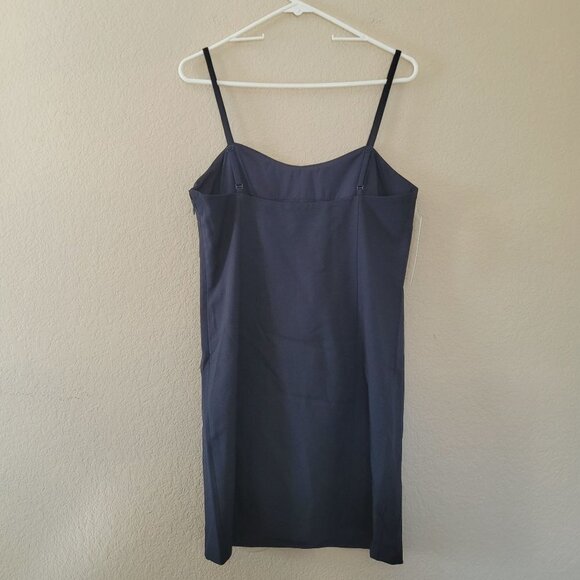 Anthropologie Mare Mare Cut Out Navy Shift Mini Dress Womens Size Small Nwt - Picture 10 of 10